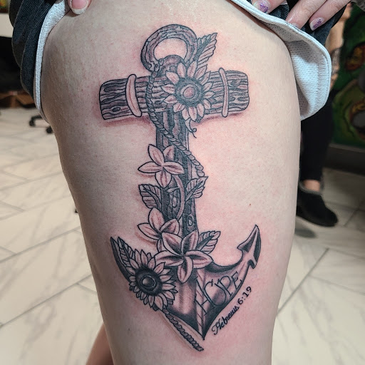 Explore tattoo ideas floral, creative tattoo ideas in Northampton, available at Inkglorious Custom Tattoo Studio