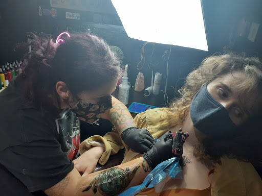 Explore rectangle tattoo ideas, creative tattoo ideas in Gainesville, available at Avant Garde TattooNO WALK INSNO PIERCINGSBOOKS FULL