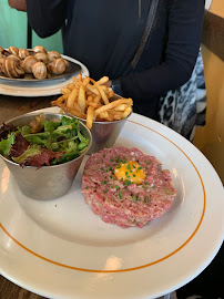 Steak tartare du Restaurant français Le Café du Commerce à Biarritz - n°10