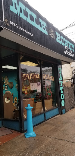 Tattoo Shop «milk and honey tattoo parlour», reviews and photos, 819 Castleton Ave, Staten Island, NY 10310, USA