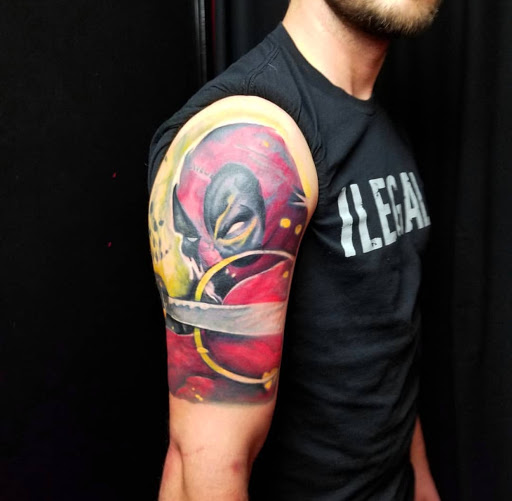 Explore arcane tattoo ideas, creative tattoo ideas in Rowlett, available at Fresh Image Tattoo Studios