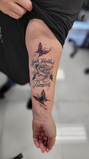 Explore lebron tattoo ideas, creative tattoo ideas in Lockeford, available at Lucky You Tattoos Lockeford