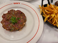 Steak tartare du Restaurant français Chez Savy à Paris - n°6