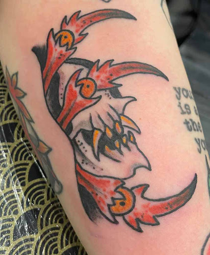Explore witch tattoo ideas, creative tattoo ideas in Bethlehem, available at Steel City Tattoo