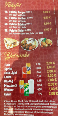 Narin Döner à Wustrow carte