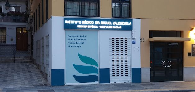 Clinica Dr Miguel Valenzuela - Medicina estética, trasplante capilar y Odontología P.º Reding, 23, Distrito Centro, 29016 Málaga, España