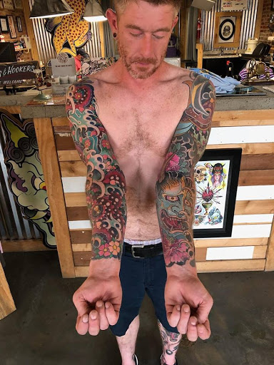 Explore small chest tattoo ideas for guys, creative tattoo ideas in Dunn, available at Heart and Hammer Tattoo Co.