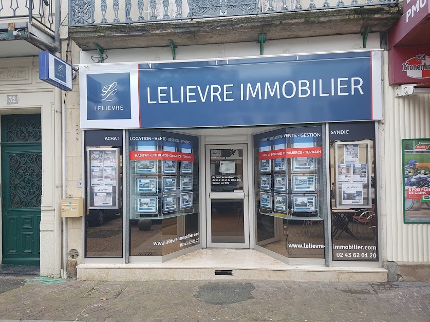 Agence Immobilière LELIEVRE Sablé-sur-Sarthe à Sablé-sur-Sarthe (Sarthe 72)