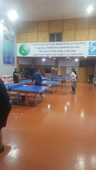 Federatsiya Nastol,nogo Tennis - VJC6+W8F, Токтогула, Yusup Abdrahmanov St, Bishkek, Kyrgyzstan