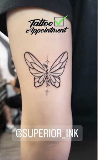 Explore nostalgia tattoo ideas, creative tattoo ideas in Downey, available at Superior Ink Tattoo and Piercings