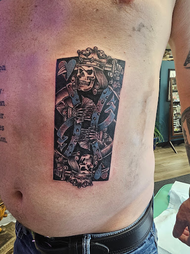 Explore nova tattoo ideas, creative tattoo ideas in Omaha, available at Grinn & Barrett Tattoo