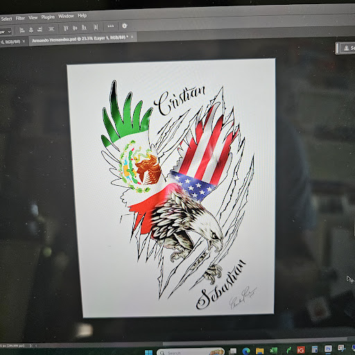 Explore neo trad tattoo ideas, creative tattoo ideas in Traverse City, available at Pinups & Needles