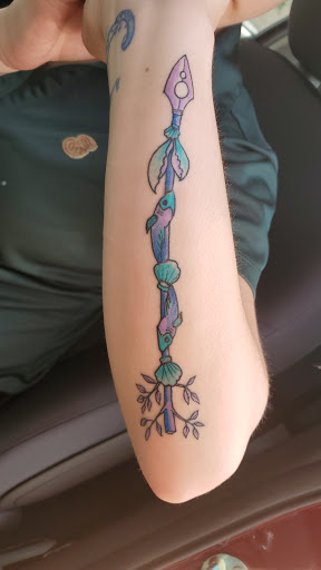 Explore hei hei tattoo ideas, creative tattoo ideas in Weatherford, available at Art 1st Custom Tattoos