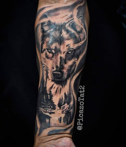 Explore law tattoo ideas, creative tattoo ideas in Palm Desert, available at Picazo Tattoo Studio