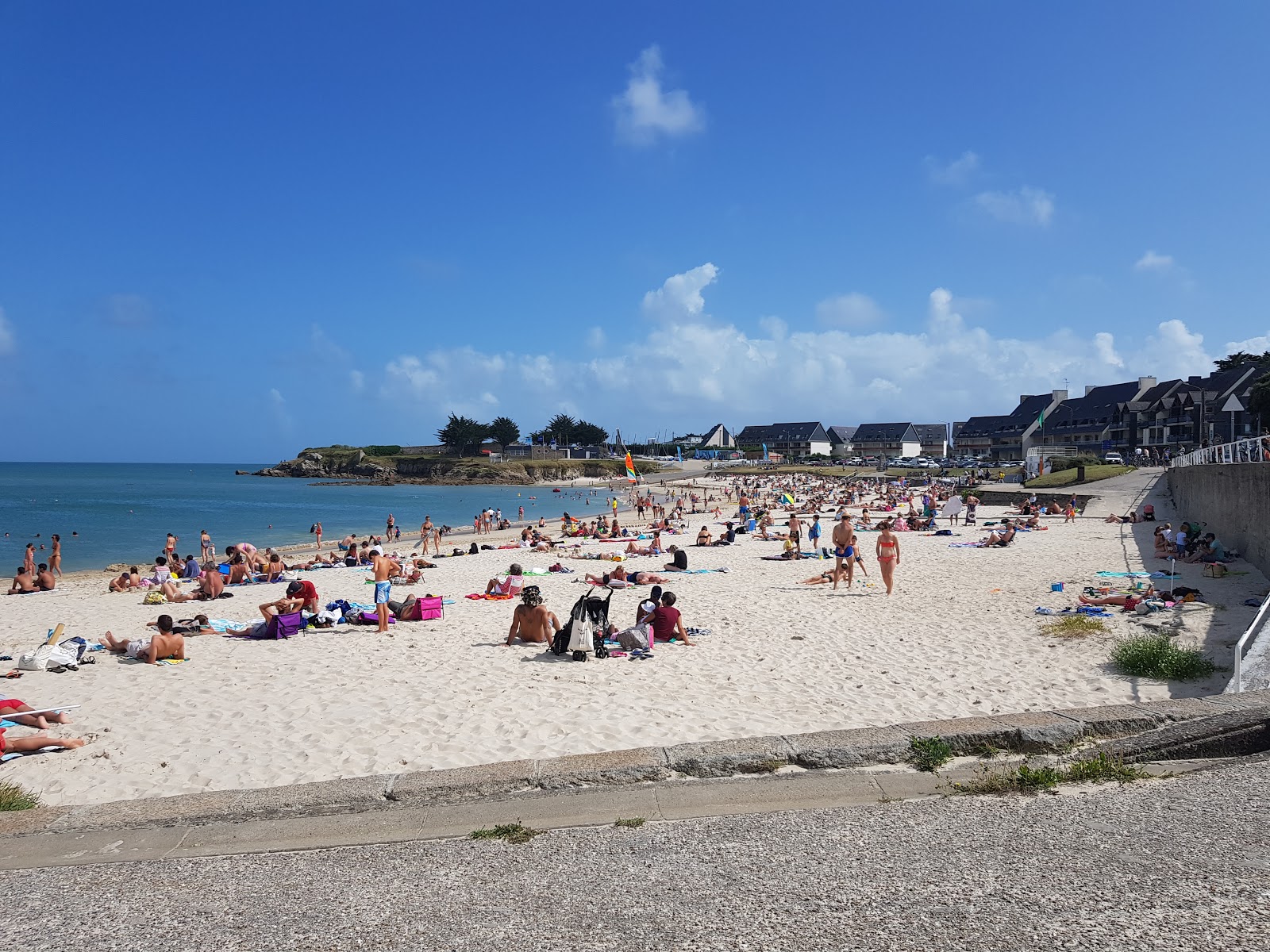 Foto di Plage du Porigo con baia media