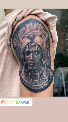 Explore japanese letter tattoo ideas, creative tattoo ideas in Savannah, available at Tramp Art Studios