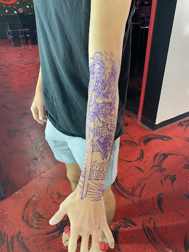 Explore girly skull tattoo ideas, creative tattoo ideas in Stuart, available at Kenny Tats Inkcorporated
