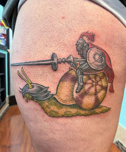 Explore mad max tattoo ideas, creative tattoo ideas in Beaverton, available at Canyon Tattoo