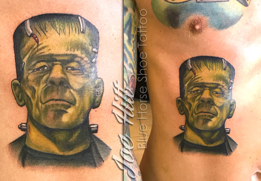 Explore wow tattoo ideas, creative tattoo ideas in Virginia Beach, available at World Famous Blue Horseshoe Tattoo and Piercing Independence