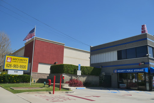 Self-Storage Facility «Security Public Storage», reviews and photos, 540 W Foothill Blvd, Glendora, CA 91741, USA