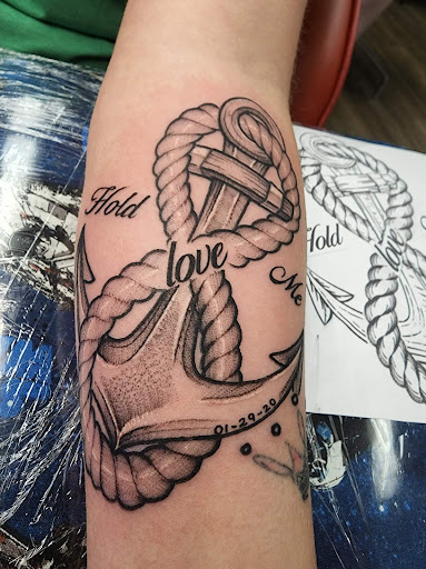 Explore state of florida tattoo ideas, creative tattoo ideas in Shelbyville, available at Stage Left Tattoo and Piercing