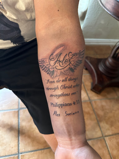 Explore womens foot tattoo ideas, creative tattoo ideas in Dallas, available at Controversy Ink Tattoo Studio