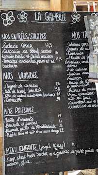 Restaurant La Gambille à Villeneuve-lès-Béziers - menu / carte