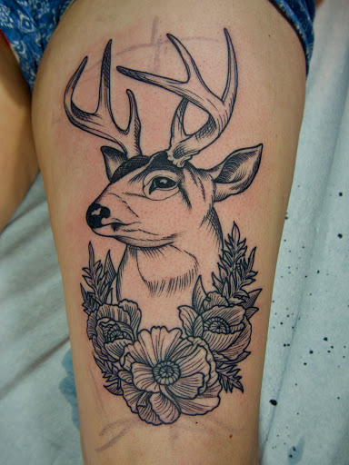 Explore warhammer 40k tattoo ideas, creative tattoo ideas in Houghton, available at Bramble & Stag Tattoo Parlour