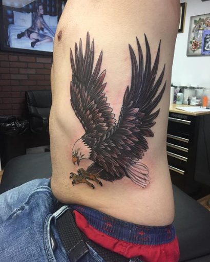 Explore dog tags tattoo ideas, creative tattoo ideas in Philadelphia, available at Daves Artistic Tattoo