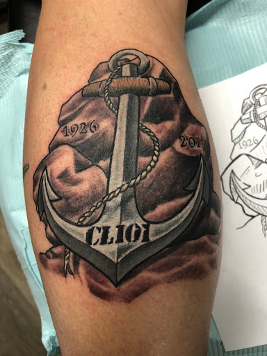 Explore stained glass tattoo ideas, creative tattoo ideas in Myrtle Beach, available at Elite Ink Tattoos of Myrtle Beach