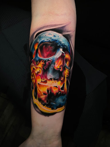 Explore lesbian couple tattoo ideas, creative tattoo ideas in Rochester, available at Three Rivers Tattoo Collective