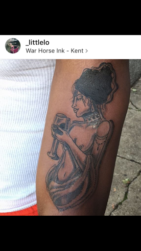 Explore love is pain tattoo ideas, creative tattoo ideas in Kent, available at War Horse Ink