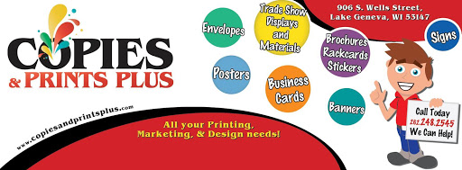 Print Shop «Copies & Prints Plus», reviews and photos, 906 S Wells St, Lake Geneva, WI 53147, USA