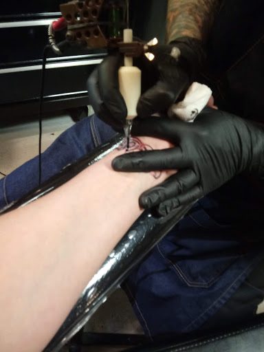 Explore side leg tattoo ideas, creative tattoo ideas in Fairmont, available at Derma Doodlezz
