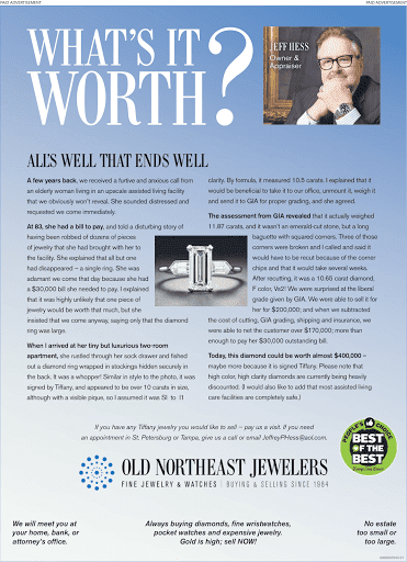 Jeweler «Old Northeast Jewelers», reviews and photos, 2223 N Westshore Blvd, Tampa, FL 33607, USA