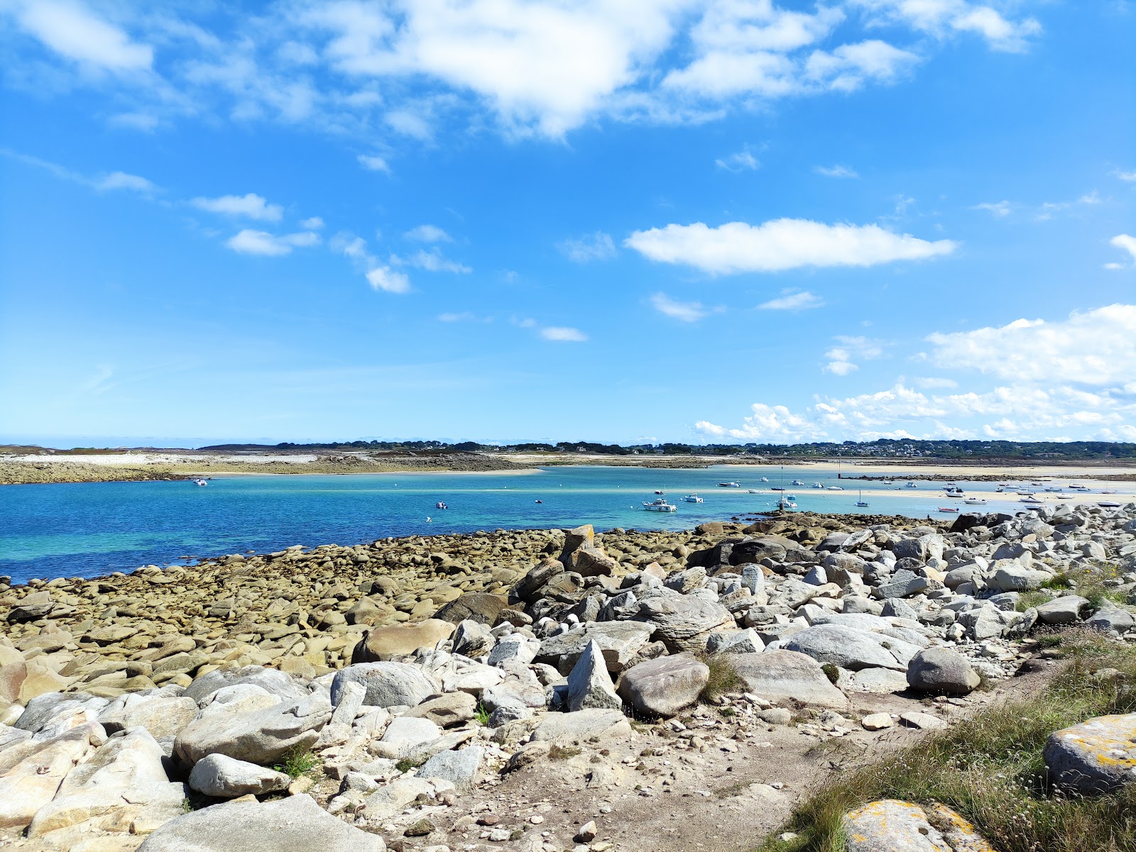 Foto de Plage du Dourlin zona salvaje