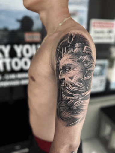 Explore bum tattoo ideas for females, creative tattoo ideas in Saint Petersburg, available at Lucky You Tattoo