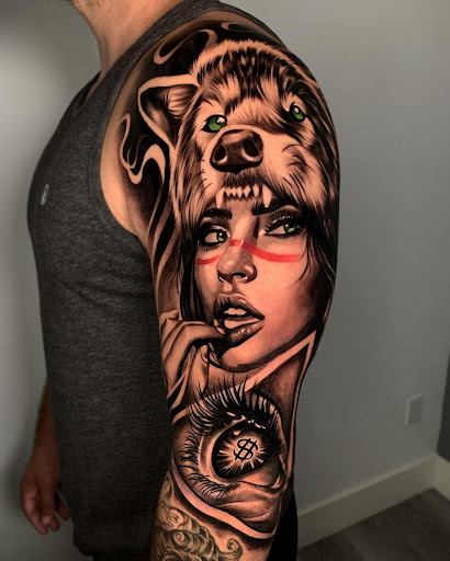 Explore gemini constellation tattoo ideas, creative tattoo ideas in West Covina, available at Manifest Studio Inc.