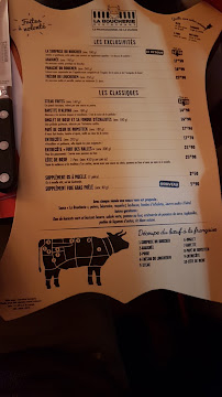 Restaurant La Boucherie à Trignac menu