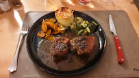 Steak du Restaurant français Le Mas des Vignes à Coudoux - n°5
