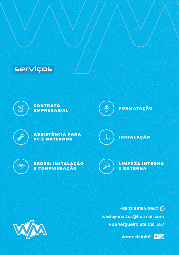 Logo da empresa - WMtech Informática