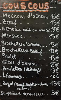 Restaurant Le Doudeauville à Paris - menu / carte