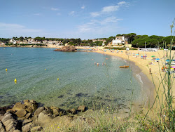 Fotografie cu Plaja La Fosca și așezarea