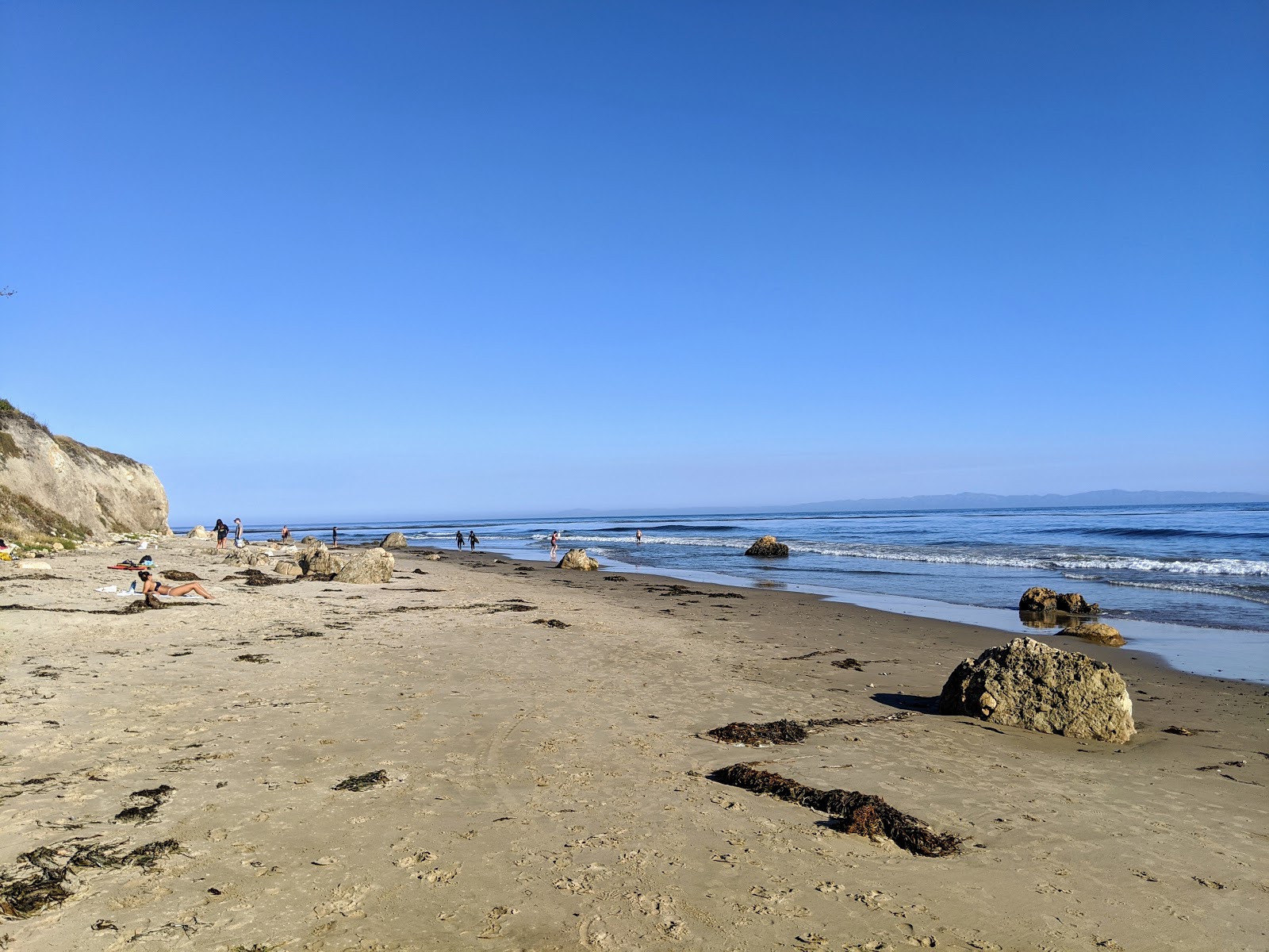 Photo de Sands Beach avec droit et long
