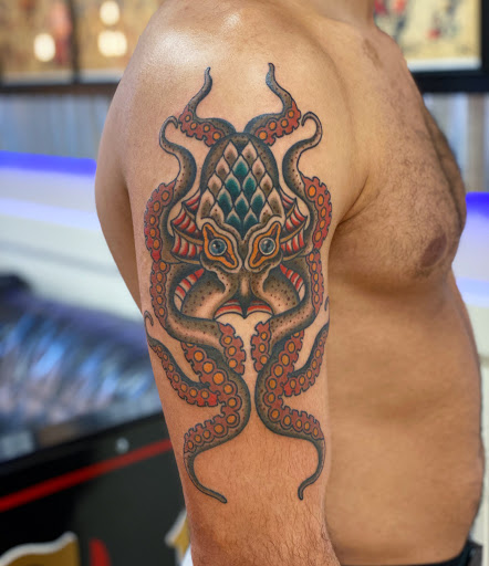 Explore hand tattoo cover up ideas, creative tattoo ideas in Wakefield, available at Wakefield Tattoo