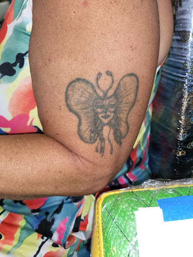 Explore black sleeve tattoo ideas, creative tattoo ideas in Englewood, available at The Original Big Daddy Tattoo & Body Piercing est.1997 est.1997