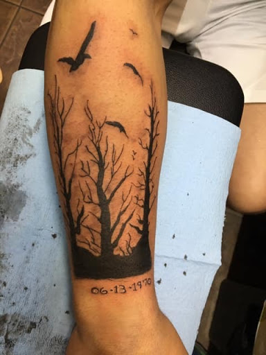 Explore friday the 13th jason tattoo ideas, creative tattoo ideas in Okeechobee, available at Muck City Tattoos & Piercings