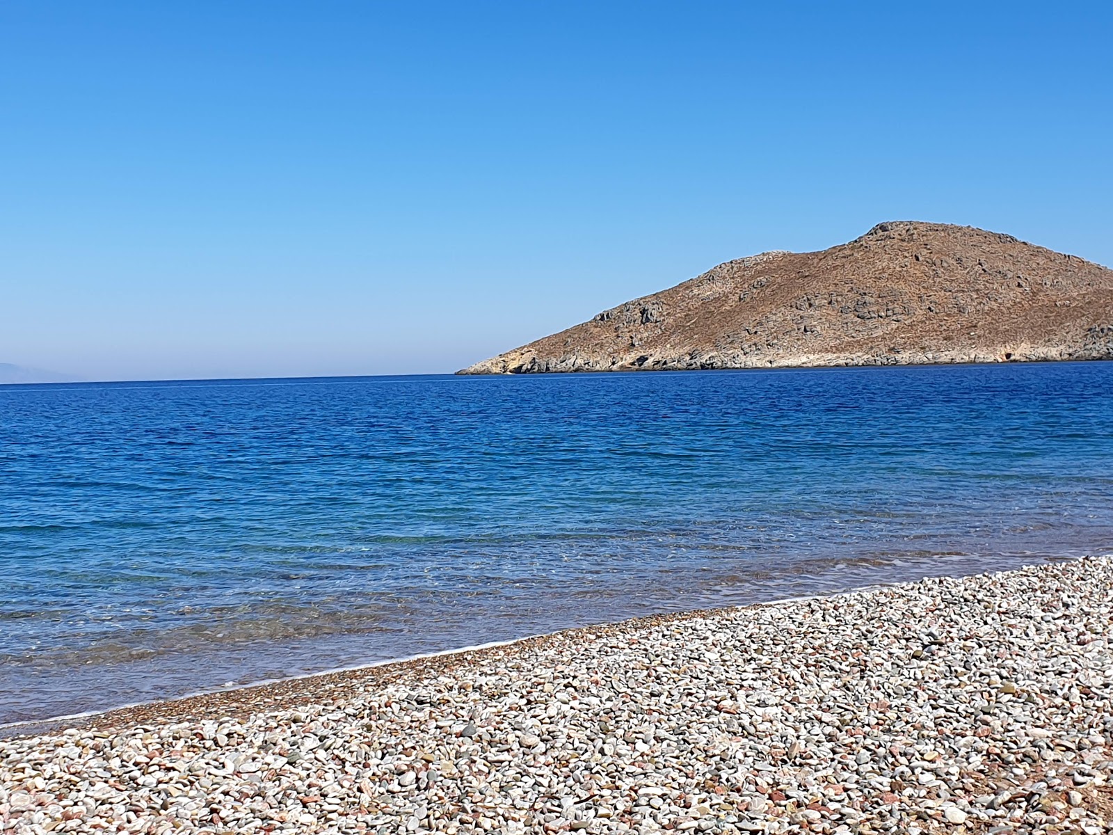 Foto van Lethra beach gelegen in een natuurlijk gebied