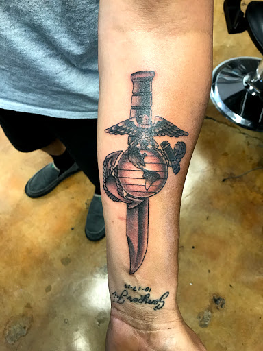 Explore spider tattoo ideas, creative tattoo ideas in Bakersfield, available at CLASSIC STANDARD TATTOO CO.