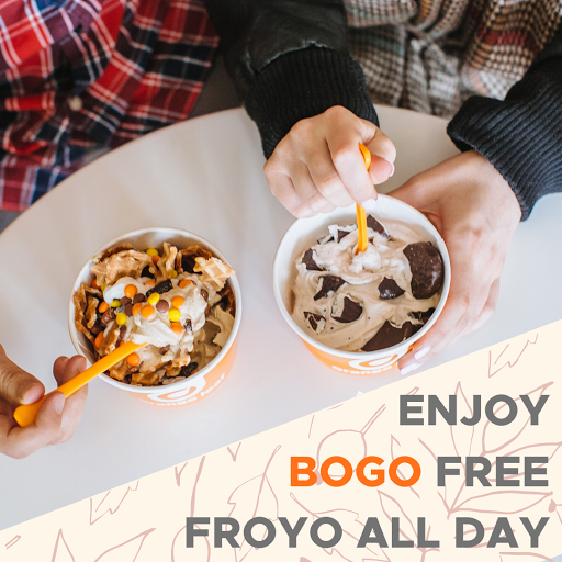 Frozen Yogurt Shop «Orange Leaf Frozen Yogurt», reviews and photos, 1350 NW 18th St, Ankeny, IA 50023, USA